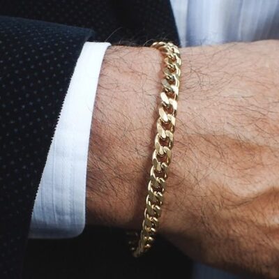 Ανδρική αλυσίδα χεριού από ανοξείδωτο ατσάλι