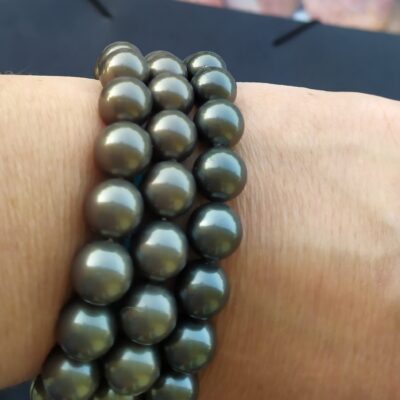 Σετ τρία βραχιόλια από South Sea Shell πέρλες 10mm