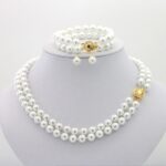 Σετ δύο σειρές κολιέ