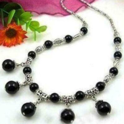 Πανέμορφο κολιέ κατασκευασμένο από tibetan silver