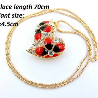 Πανέμορφο κολιέ με μοτίφ μία καρδιά