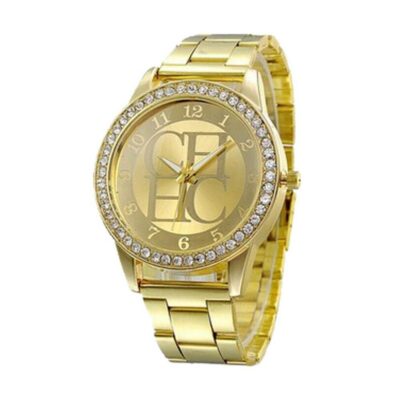 Γυναικείο ρολόι πολυτελείας σε απόχρωση Gold