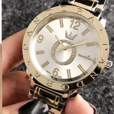 Γυναικείο ρολόι πολυτελείας PANDORA Silver-gold