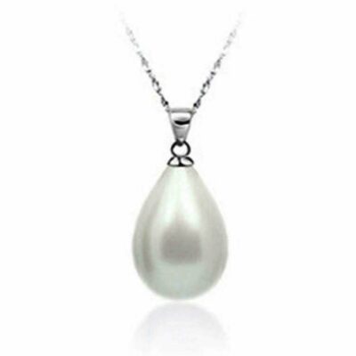 Μενταγιόν ασημένιο 925 με πέρλα