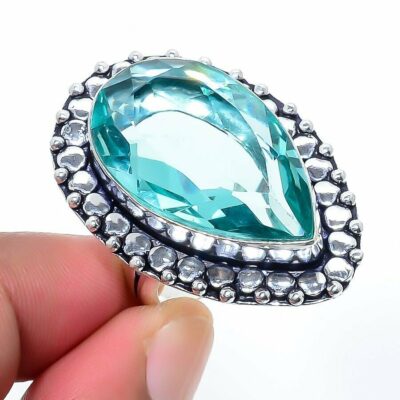 Ασημένιο Δαχτυλίδι με πολύτιμη πέτρα!!