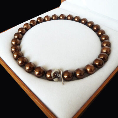 Ιδιαίτερες πέρλες 10mm εξαιρετικής ποιότητας AAA++, South Sea Shell σε απόχρωση coffee gold!