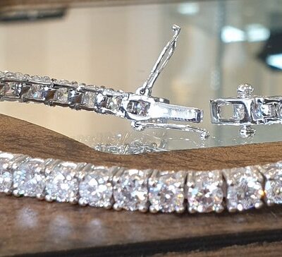 Γυναικείο βραχιόλι τένις με κρύσταλλα Swarovski