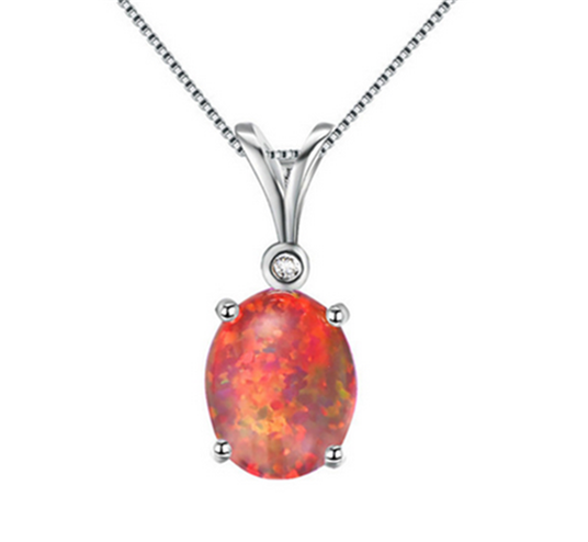 Μενταγιόν διακοσμημένο με μία πανέμορφη οπαλίνα Μενταγιόν διακοσμημένο με μία πανέμορφη οπαλίνα