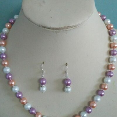 Σετ κολιέ με south sea Shell πέρλες ΑΑΑ