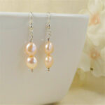 Σκουλαρίκια silver με επιμετάλλωση από λευκο χρυσό