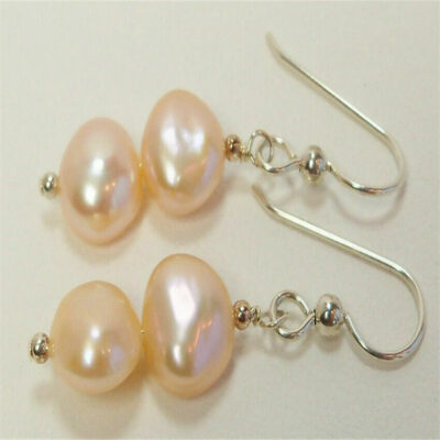 Σκουλαρίκια silver με επιμετάλλωση από λευκο χρυσό