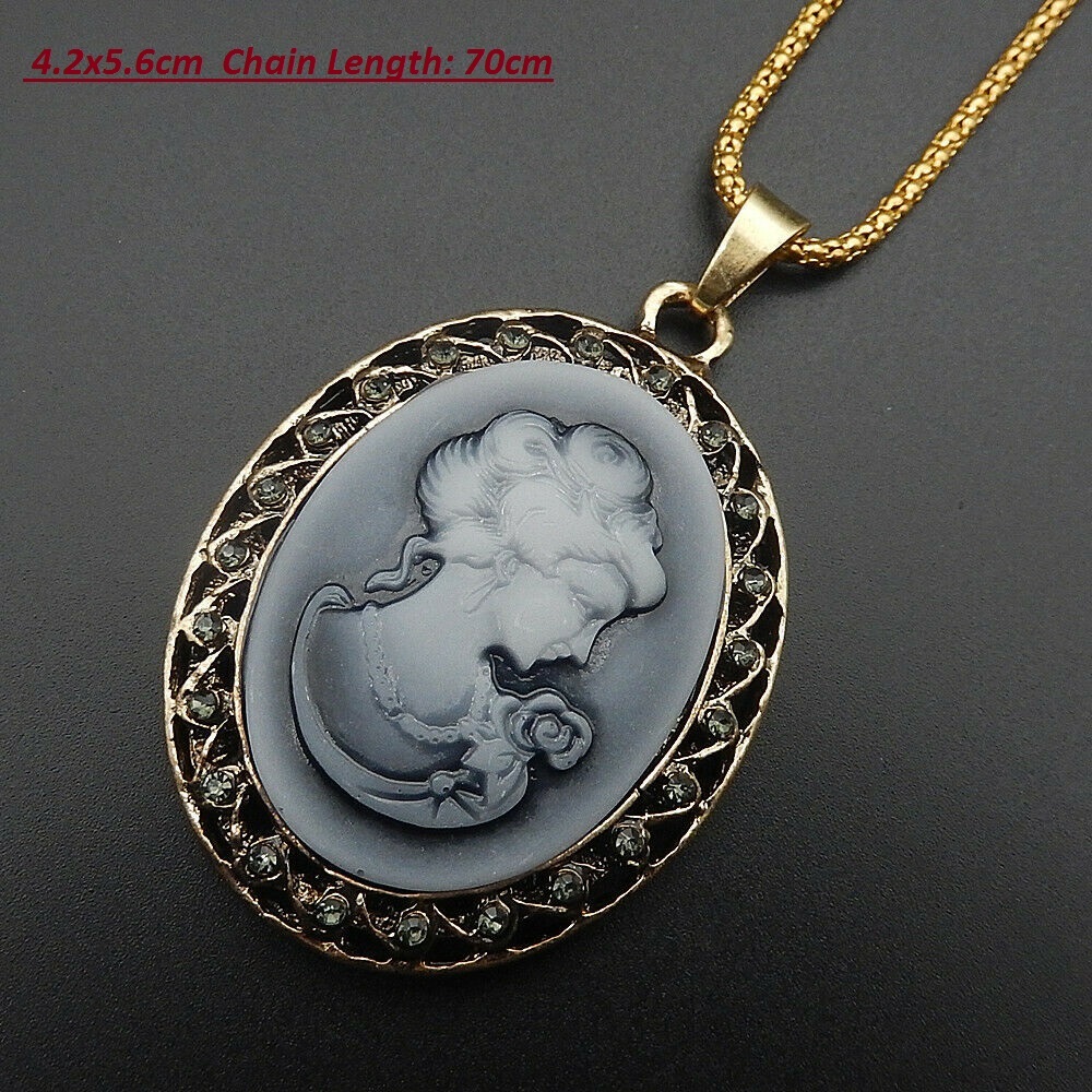 Υπέροχο κολιέ καμέο ένα πραγματικό αριστούργημα Υπέροχο κολιέ καμέο ένα πραγματικό αριστούργημα