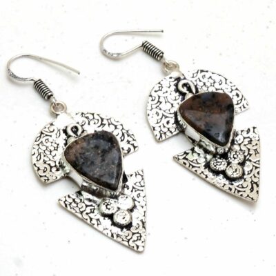 ασήμι 925 διακοσμημένα με υπέροχο πολύτιμο λίθο​