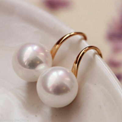 Σκουλαρίκια με μεγάλες 10mm south sea shell πέρλες