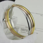 Τριπλό γυναικείο βραχιόλι (στα χρώματα του Cartier)