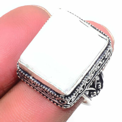 Δαχτυλίδι χειροποίητο κατασκευασμένο από ασήμι 925