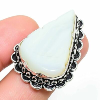 ​Υπέροχο ινδικά χειροποίητο δαχτυλίδι κατασκευασμένο από ασήμι 925