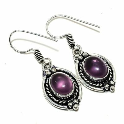 χειροποίητα σκουλαρίκια κατασκευασμένα από ασήμι 925