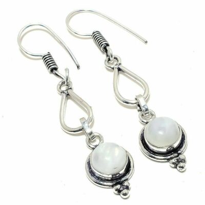 Χειροποίητα σκουλαρίκια κατασκευασμένα από ασήμι 925