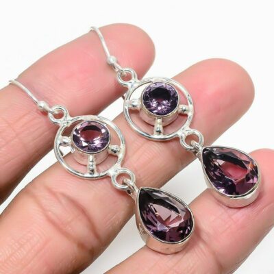 Σκουλαρίκια κατασκευασμένα από ασήμι 925