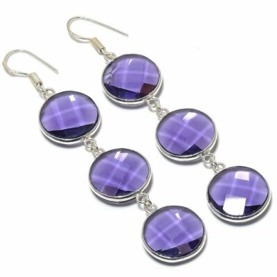 Ασήμι 925 και διακοσμημένα με αμέθυστο