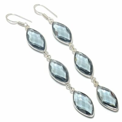 Χειροποίητα σκουλαρίκια κατασκευασμένα από ασήμι 925