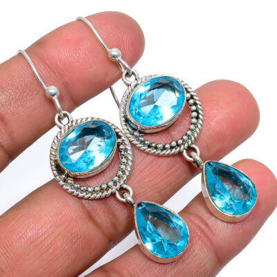 Χειροποίητα ασημένια 925 σκουλαρίκια