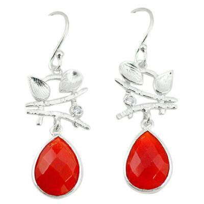 Χειροποίητα σκουλαρίκια, κατασκευασμένα από ασήμι 925