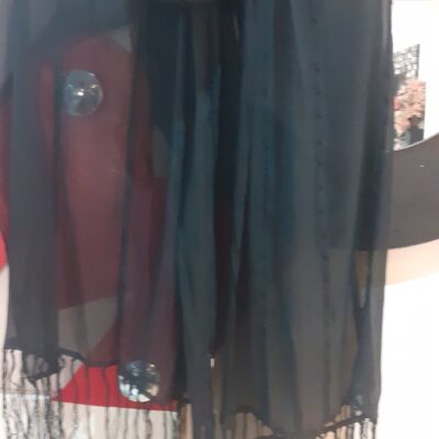 Πασμίνα μαύρη Alexi Andrioti